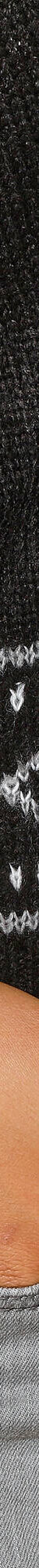 Gilet détail jacquard  (noir) Gilet détail jacquard  (noir)